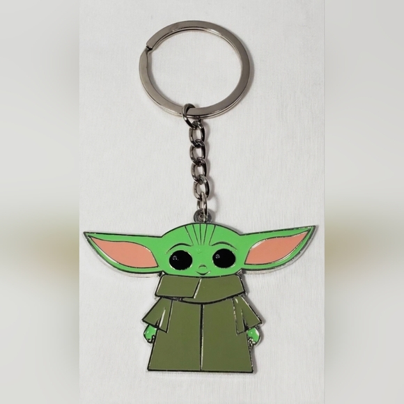 Star Wars Super Megafest 2021 Embroidered Patch New England&Mandalorian Keychain - Picture 3 of 11